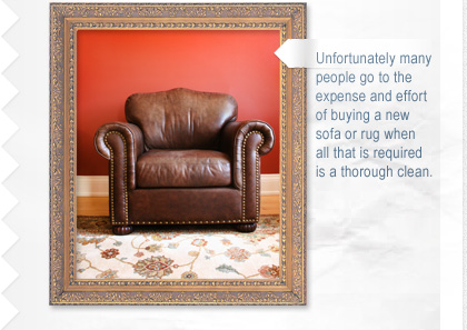 upholstered furniture cleaning